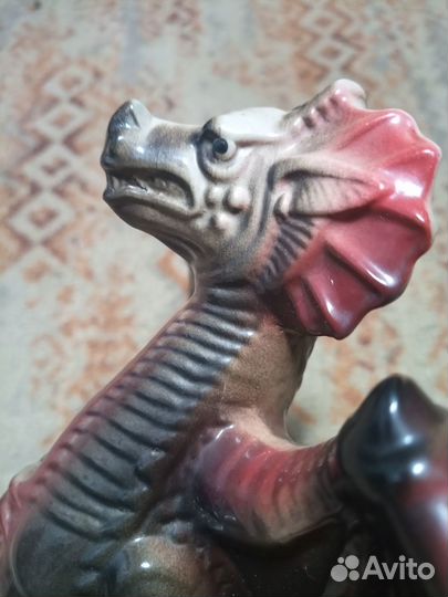 Дракон, копилка, керамика