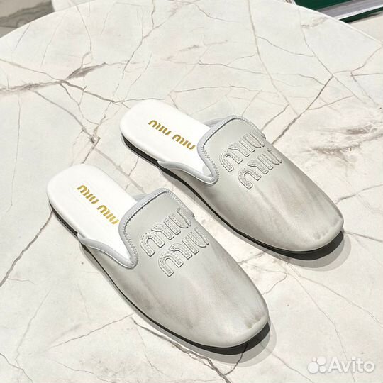 Шлепки miu miu 36-41