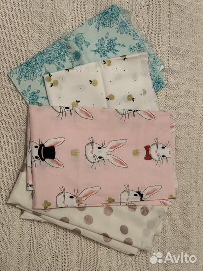 Американский хлопок отрезы Ткань для печворка