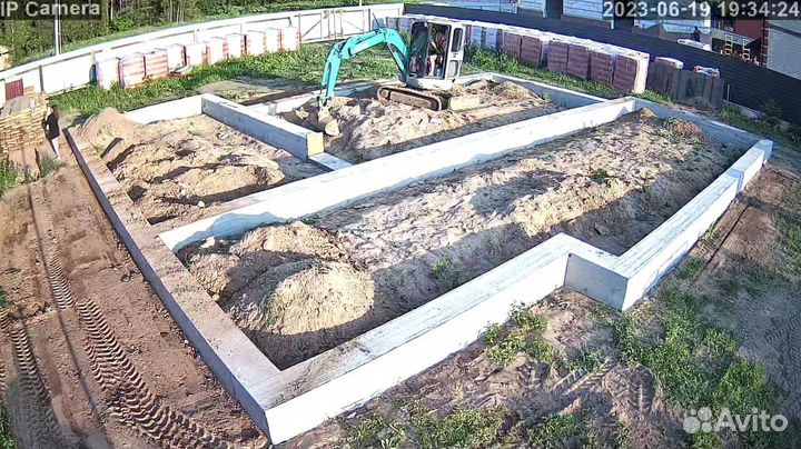 Услуги мини-экскаватора