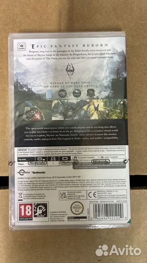 Игрa для nintendo switch Skyrim