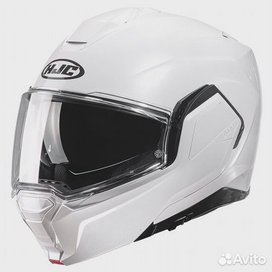 HJC i100 Pearl white