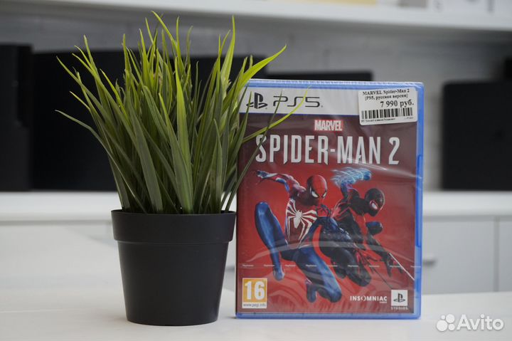 Marvel Spider-Man 2 PS5, русская версия новый