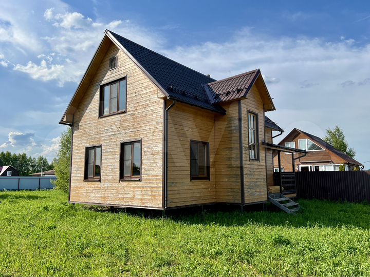 Дом 99,5 м² на участке 8 сот.