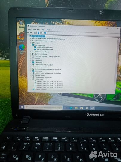 Отличный ноутбук Packard bell для игр и работы