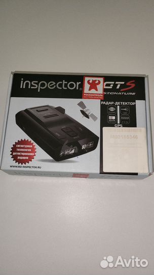 Радар детектор inspector gts