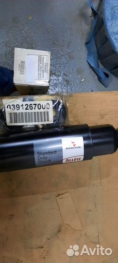 Амортизатор meritor перед 326x524 масло inter85316