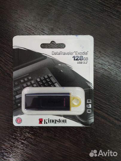 Usb флешка Kingston на 128 gb