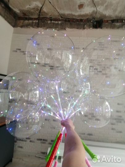 Готовые Светящиеся шары Bobo оптом, для праздника