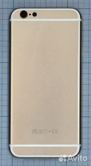 Задняя крышка для iPhone 6 (4.7) Gold AAA