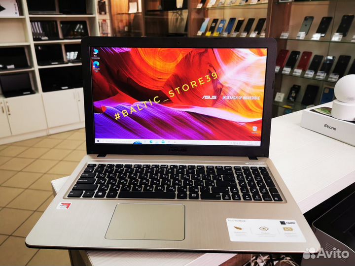 Мощный Asus A9 9 поколение 8gb 256gb ssd