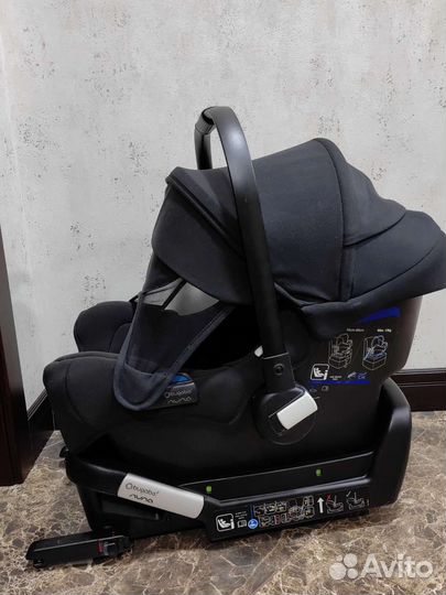 Bugaboo turtle Nuna с базой isofix + адаптеры