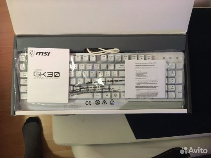 Игровая клавиатура MSI gk30
