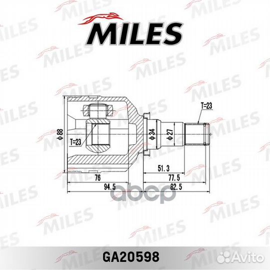 GA20598 GA20598 Miles