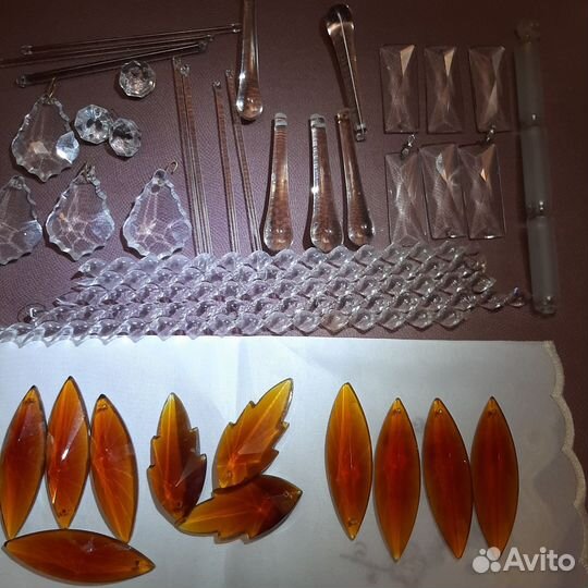 Хрустальные подвески для люстры СССР