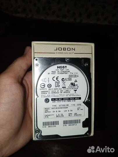 Hdd 1.8gb hgst