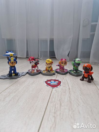 Щенячий патруль фигурки