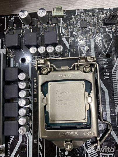 Комплект материнская плата и процессор