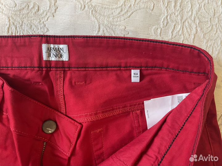 Джинсы armani junior