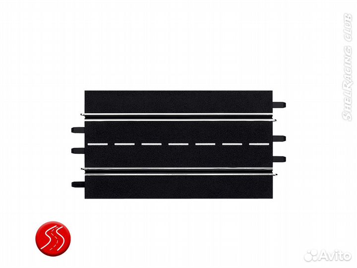 Прямая стандарт 3к. Автотрек Carrera Digital 132