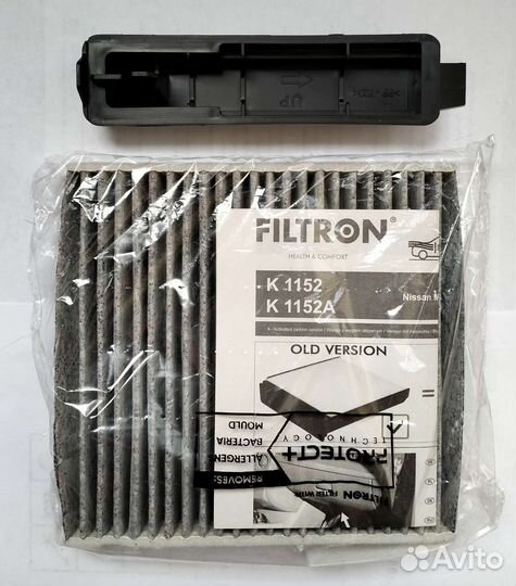Фильтр салонный Filtron K1152A угольный