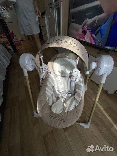 Детские электрические качели