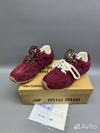 Кроссовки new balance miu miu