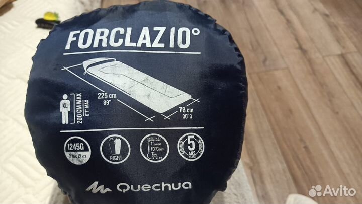 Спальный мешок forclaz trek 500