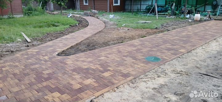 Брусчатка, тротуарная плитка