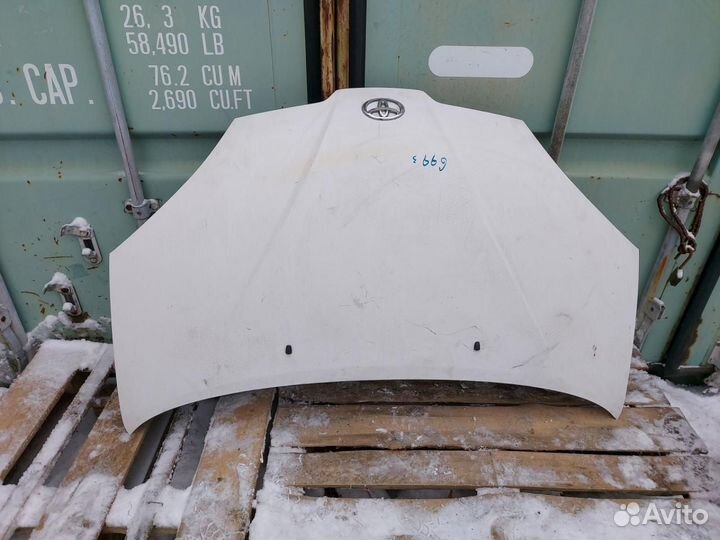 Капот Toyota Prius NHW10 (1997 - 2003) 53301-47010
