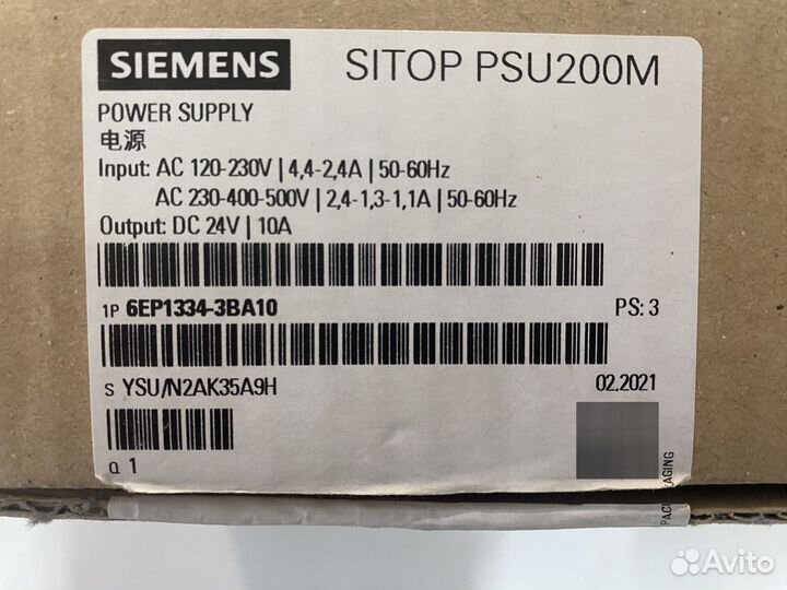 Siemens sitop PSU200M PSU100S