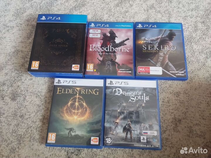 Игры от From Software PS4/PS5