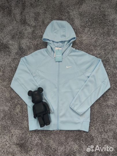 Зипка nike tech fleece nocta голубая Drake