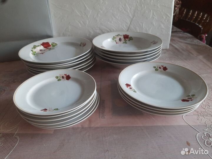 Столовый сервиз СССР Дулево