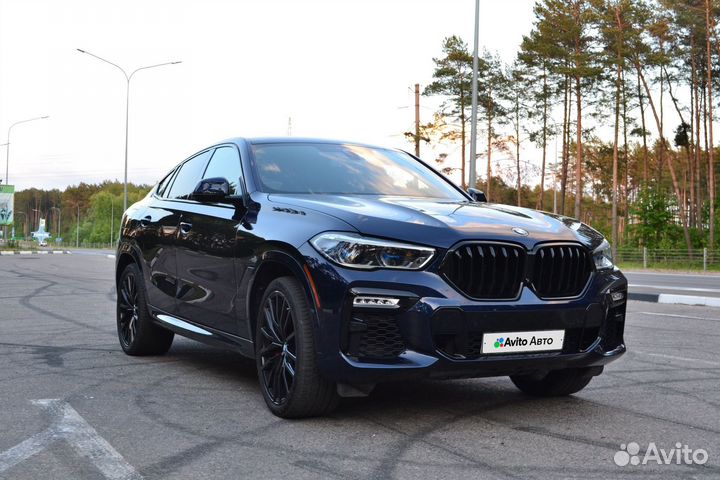 BMW X6 4.4 AT, 2021, 20 000 км