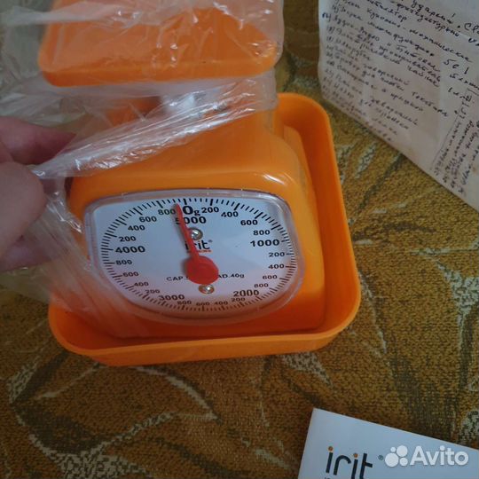 Весы кухонные механические