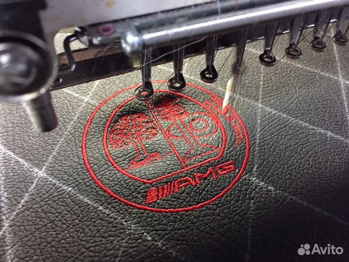 Машинная вышивка на всех видах кожи, ткани, коврах