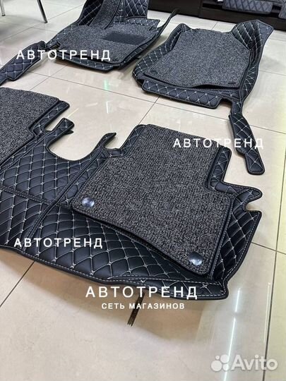 Автоковрики 3D из экокожи