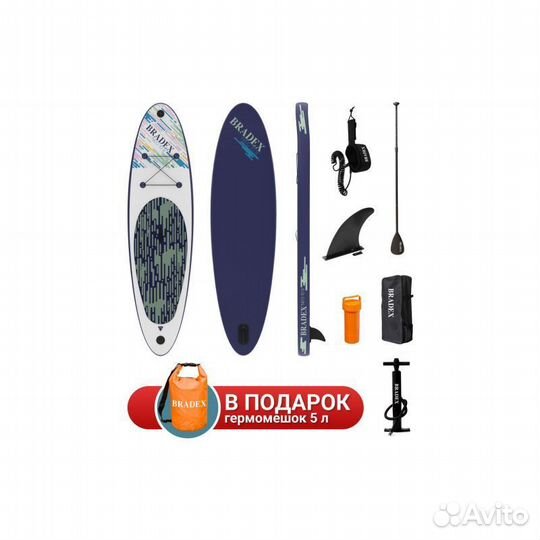 Сапборд Bradex Neo 10’8, прогулочный