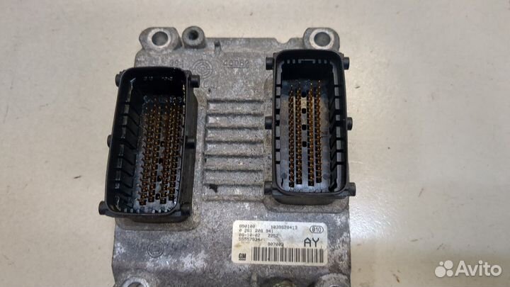 Блок управления двигателем Opel Corsa D