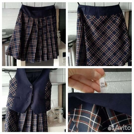 Школьная одежда для девочки 64х122.64х135