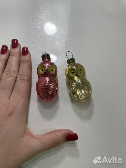 Елочные игрушки СССР