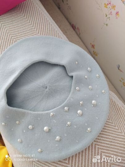 Берет для девочки 52-54