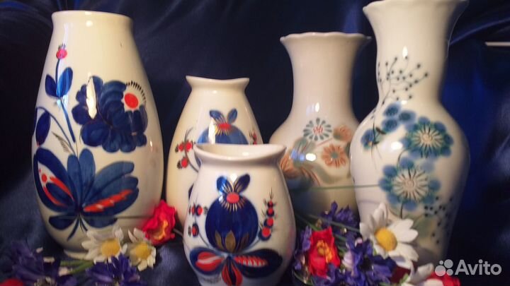 Вазы фарфор Полонное