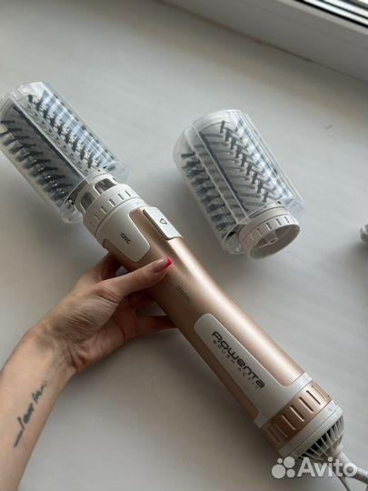 Фен расческа rowenta