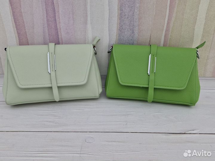 Сумка женская кожаная кросс боди