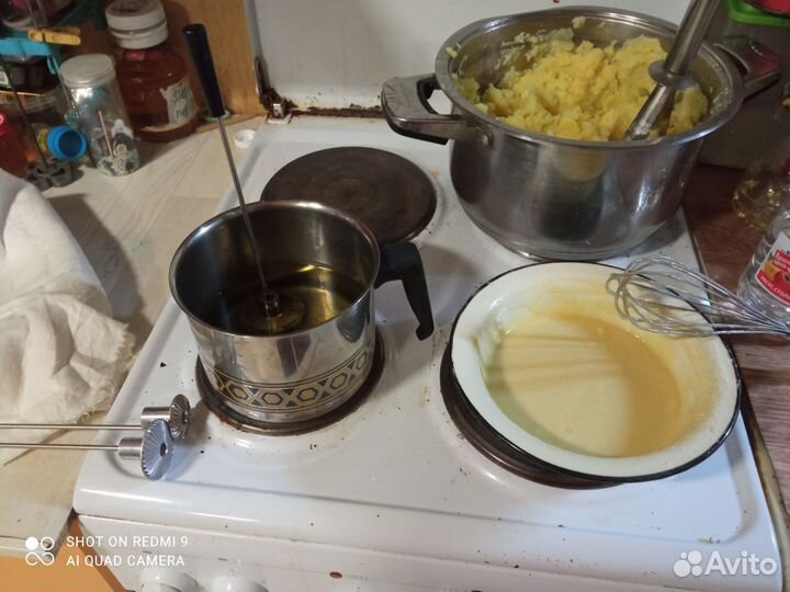 Редкая форма для выпечки грибочки СССР