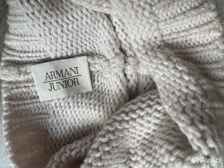 Шапка для девочки Armani junior