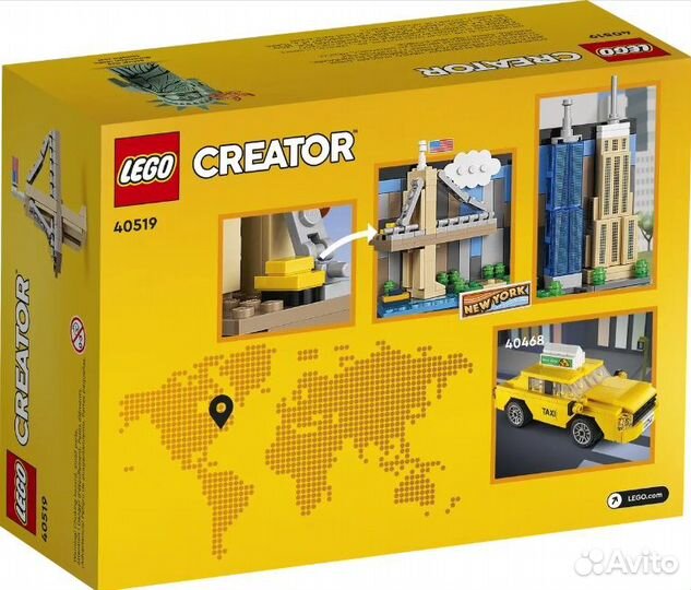 Lego 40519 Открытка Нью-Йорк