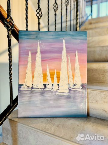 Картина акрилом отличный подарок